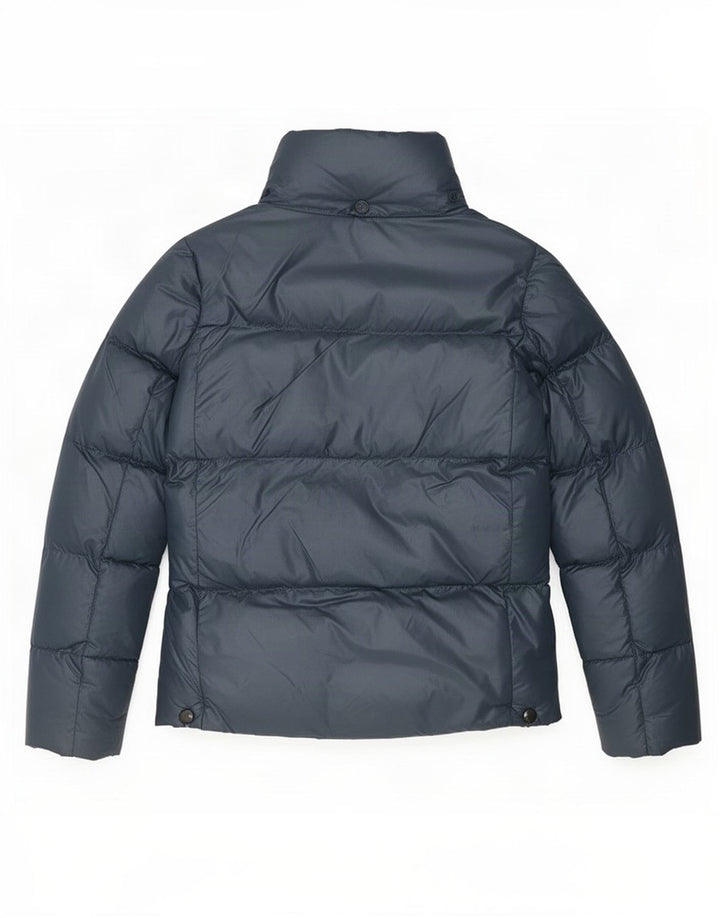 Jaqueta acolchoada feminina Blauer UK 10 pequena azul marinho