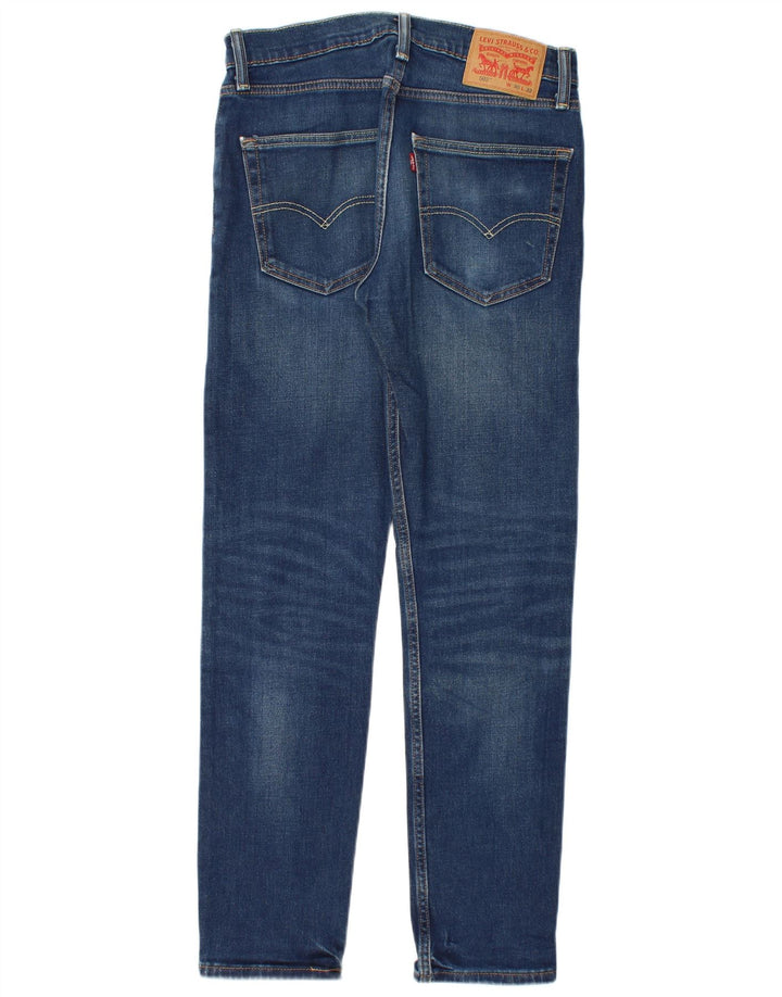 Levi's Masculino 502 Tapered Jeans W30 L30 Azul Algodão