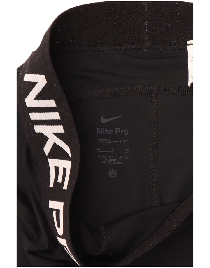 Leggings Nike Graphic Feminino UK 12 Médio Preto