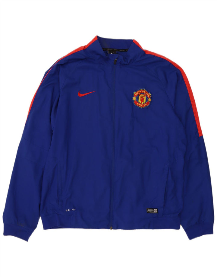 Jaqueta masculina Nike Manchester United Graphic Tracksuit XL azul poliéster