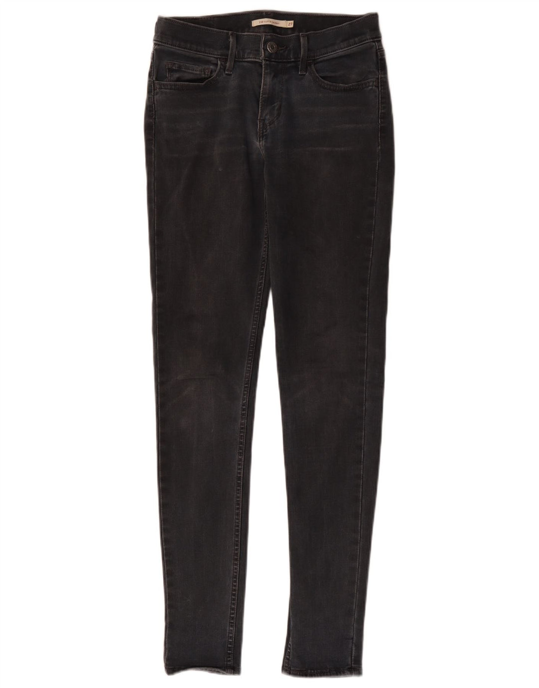 Calça jeans feminina Levi's 710 Super Skinny W27 L30 cinza