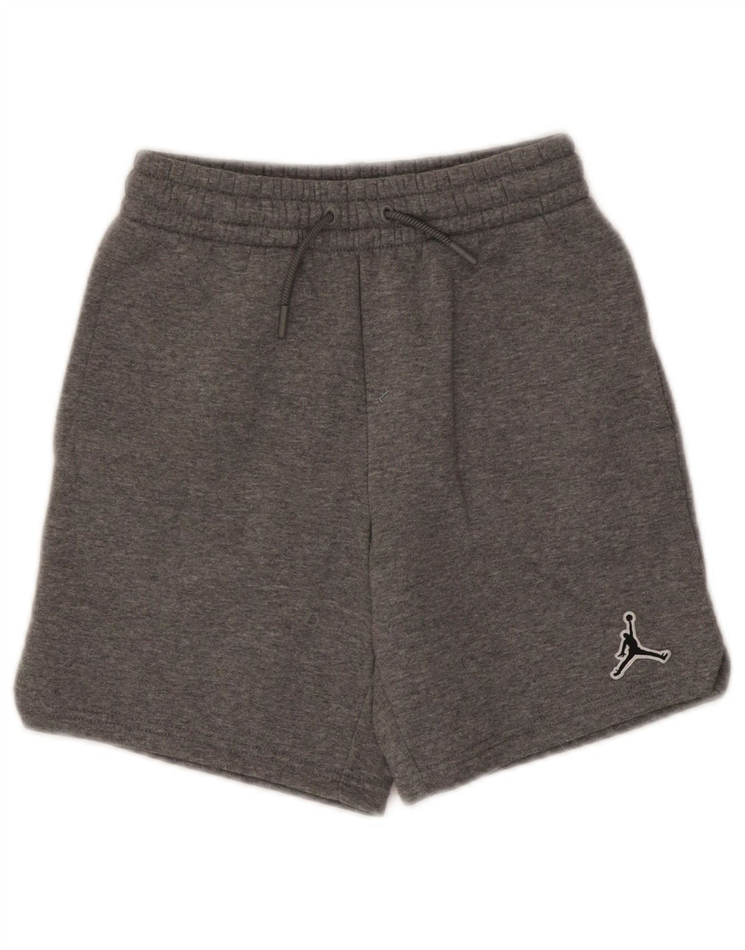 Shorts esportivos Jordan Boys 10-11 anos cinza médio algodão