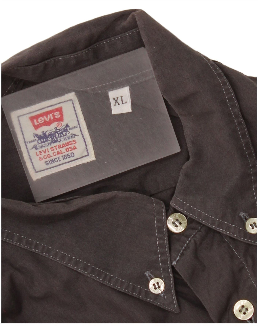 Camisa masculina Levi's XL cinza