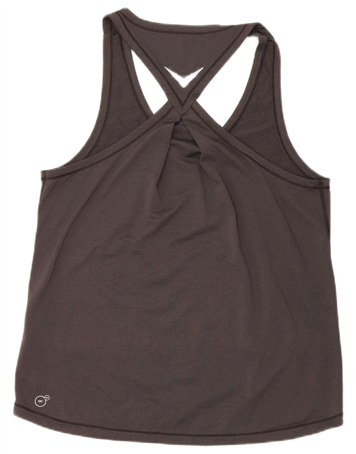 Colete feminino Puma UK 12 poliéster cinza médio