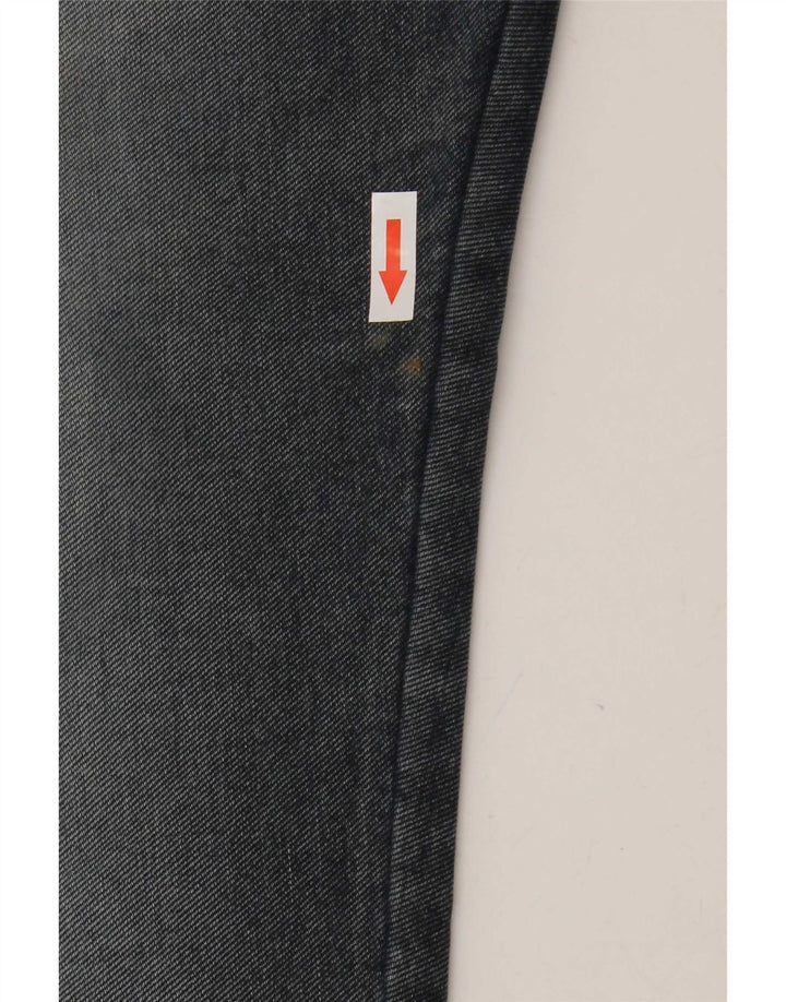 Wrangler Mens Straight Jeans W36 L30 Azul Algodão