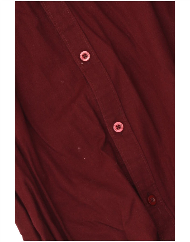 Camisa masculina Levi's grande algodão Borgonha