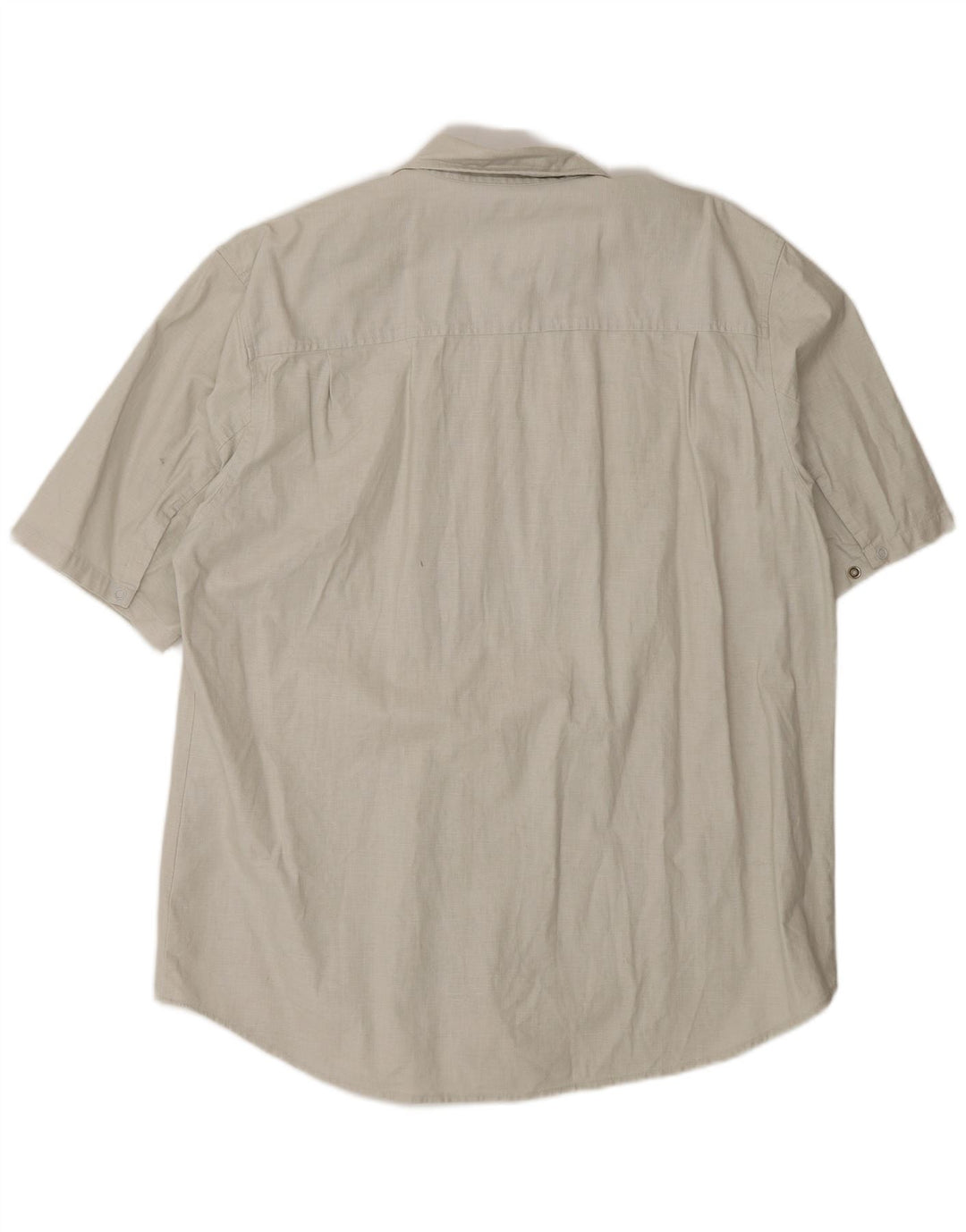 Camisa masculina de manga curta LEVI'S XL cinza linho