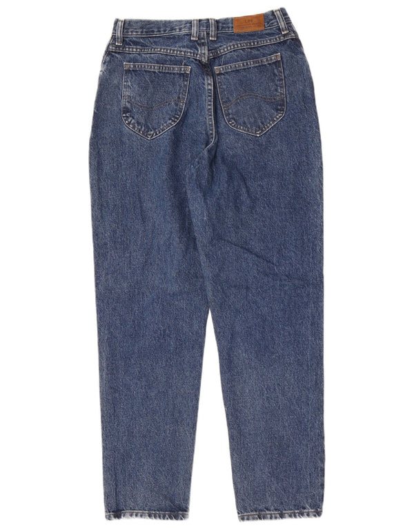 Calça jeans feminina Lee cintura alta cônica US 10 médio W26 L29 algodão azul