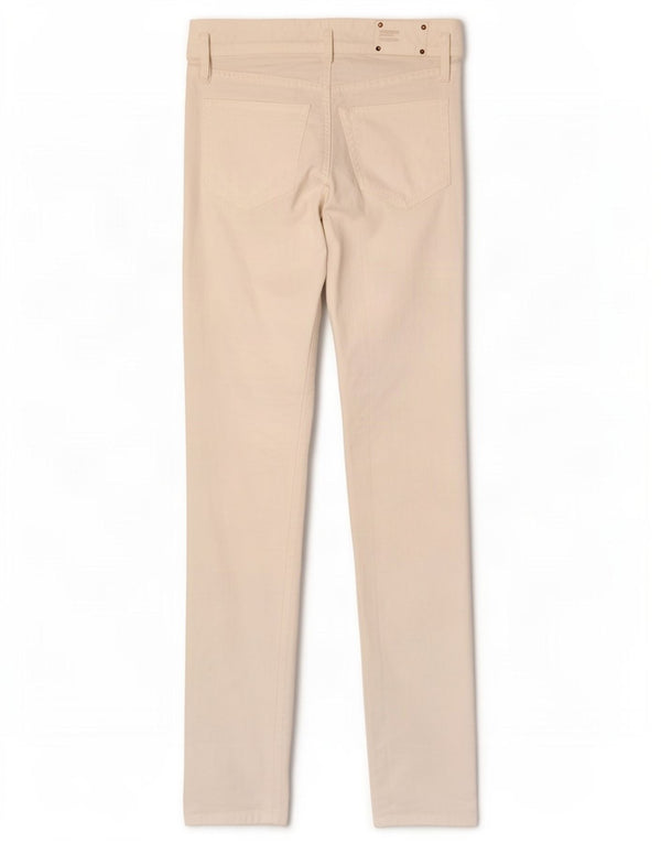 Jeans Slim Feminino Diesel W28 L33 Algodão Branco