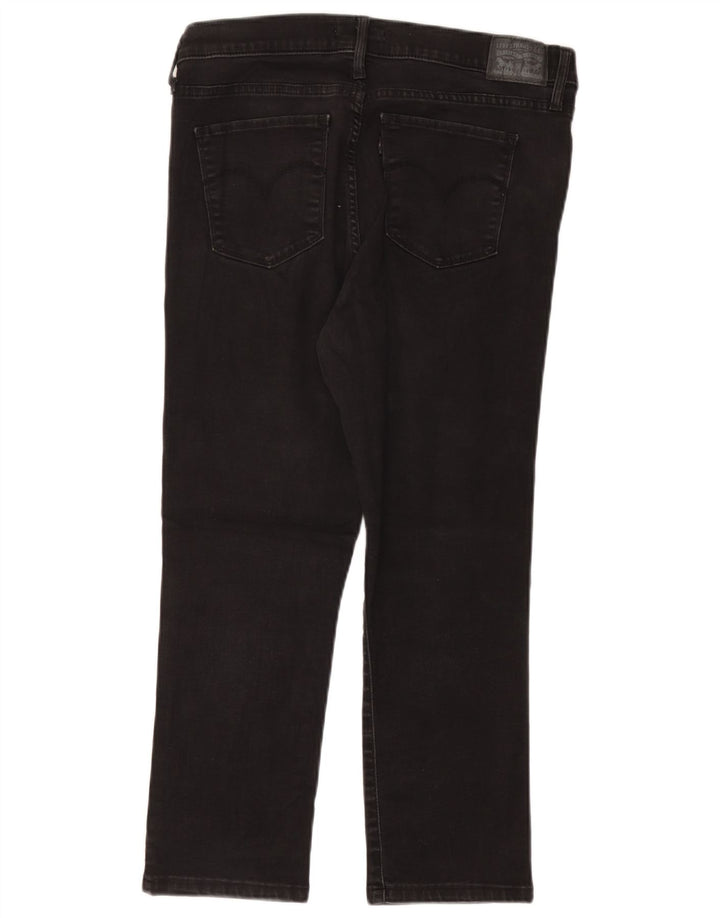 Calça jeans feminina Levi's 312 Crop Shaping Slim W32 L24 cinza algodão