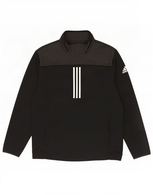 Adidas Mens Climawarm Graphic Pullover Treino Top XL Preto Colourblock