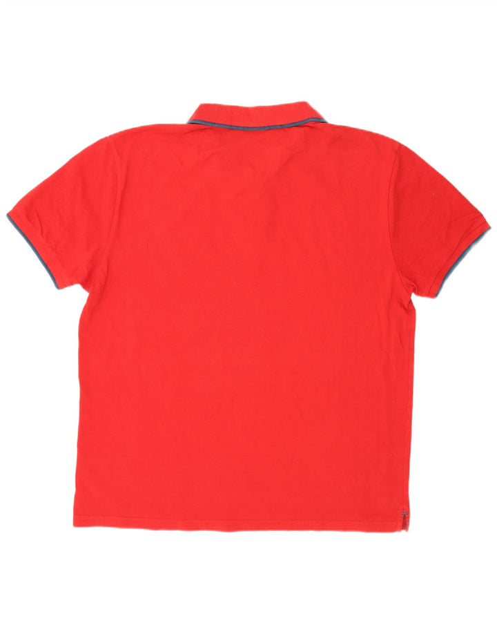 Camisa polo masculina North Sails 2XL algodão vermelho