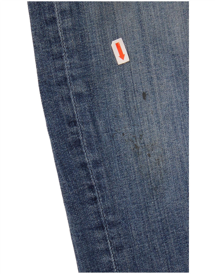 Tommy Hilfiger Masculino Bleecker Slim Jeans W33 L34 Azul Algodão