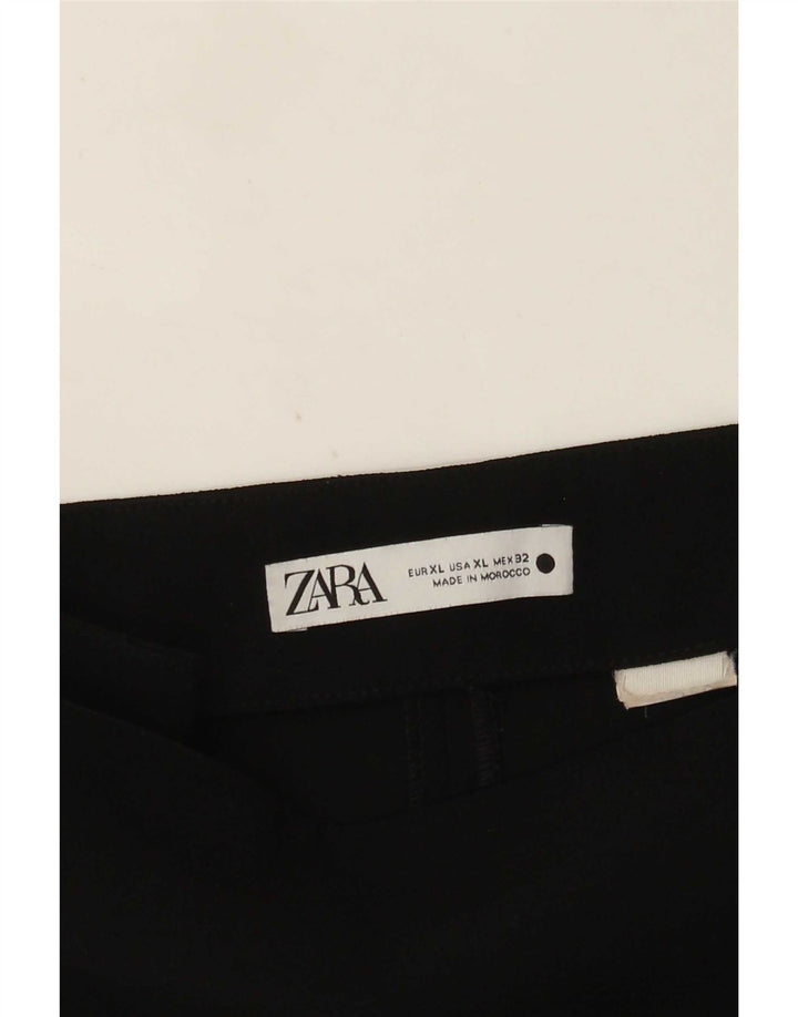 Mini saia feminina Zara XL W32 preta