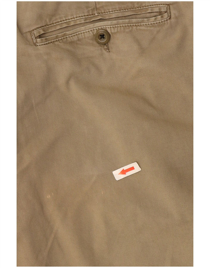 Fred Perry Mens Chino Shorts IT 48 Médio W32 Algodão Cáqui