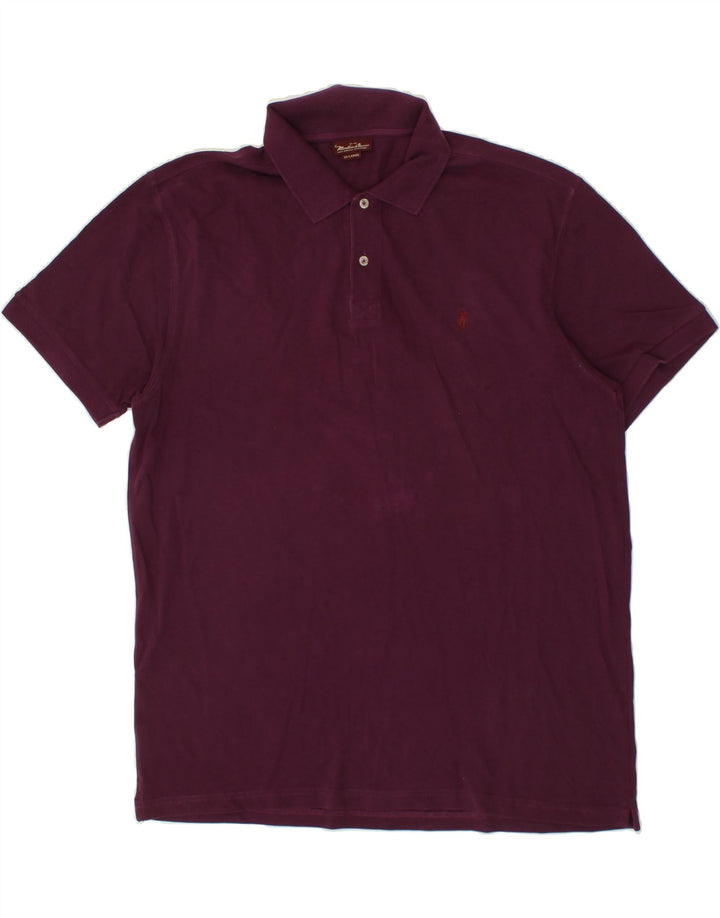 Camisa polo masculina MARLBORO CLASSICS 2XL algodão roxo
