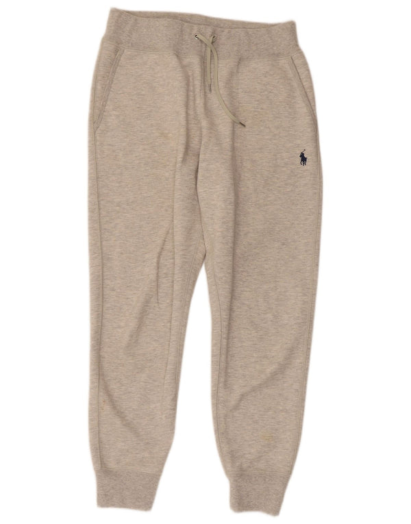 Polo Ralph Lauren Calça de treino feminina Joggers UK 14 Médio Cinza