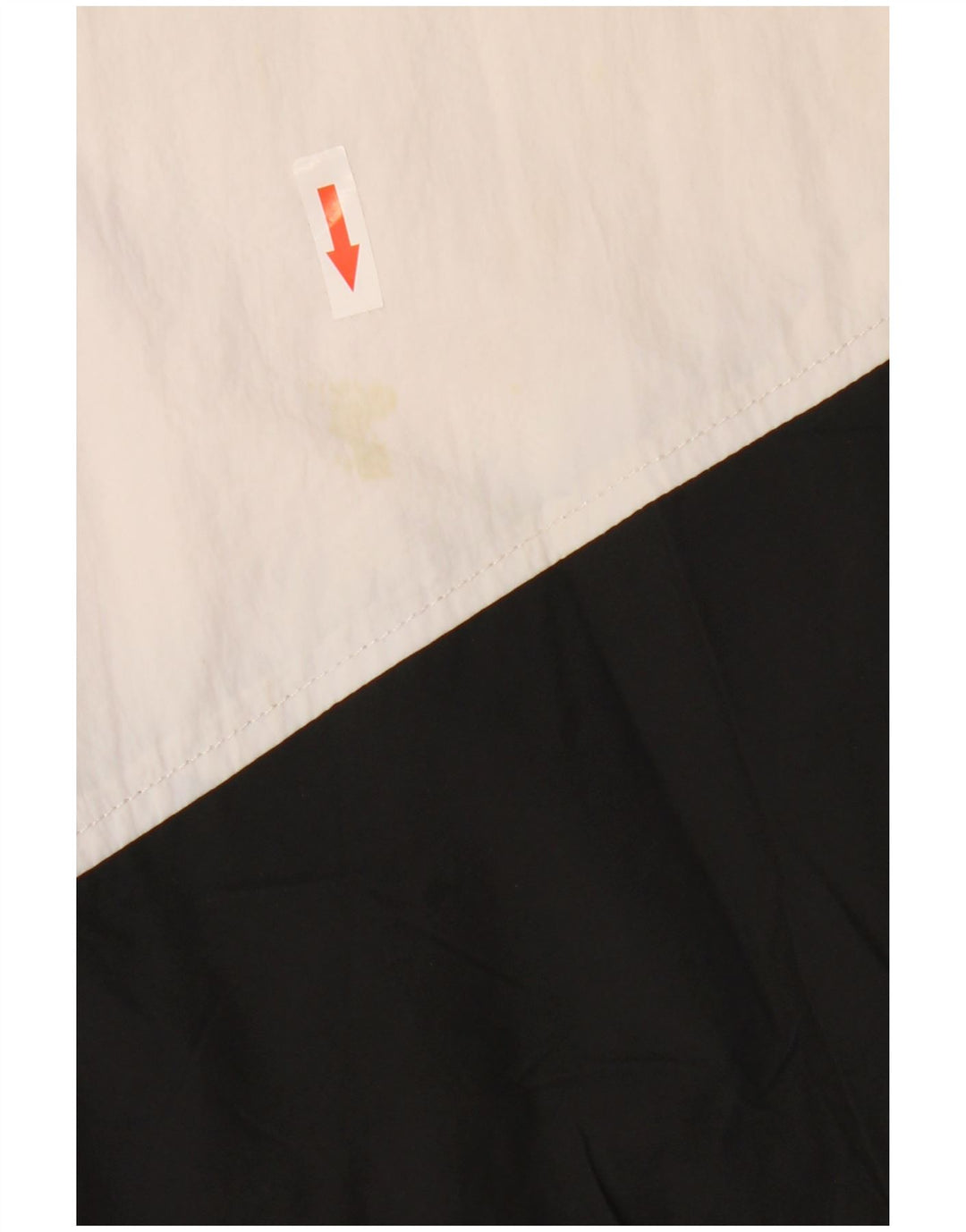 Jaqueta masculina Zara com agasalho gráfico grande preto colorido em nylon