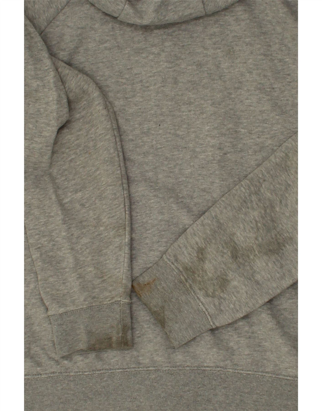 NIKE Womens Zip Hoodie Sweater UK 10 Small Grey Cotton Vintage Nike and Second-Hand Nike from Messina Hembry 