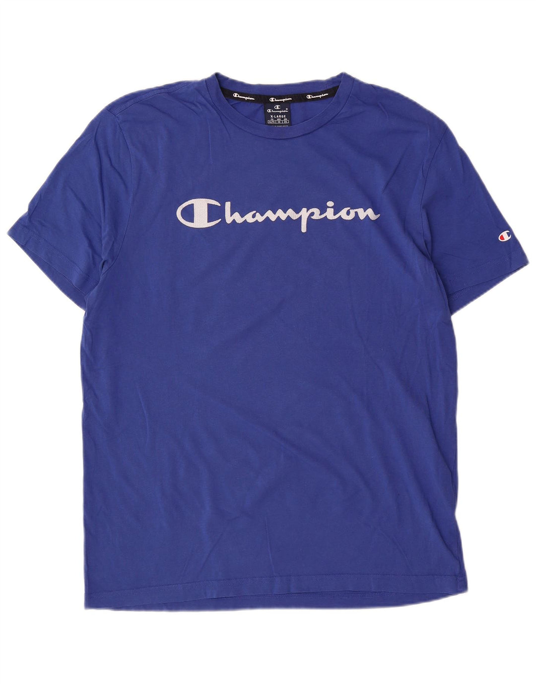 Camiseta gráfica masculina Champion XL azul