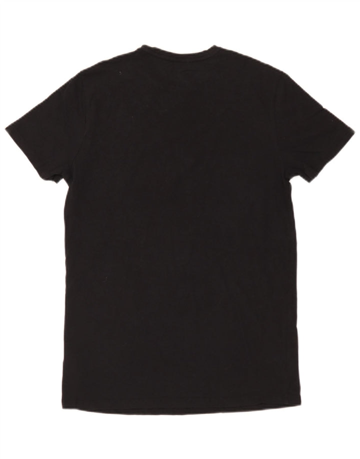 Camiseta masculina Diesel Top médio algodão preto