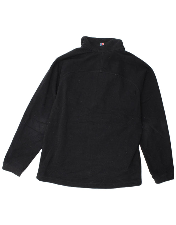 Jaqueta de lã masculina BERGHAUS UK 40 grande poliéster preto