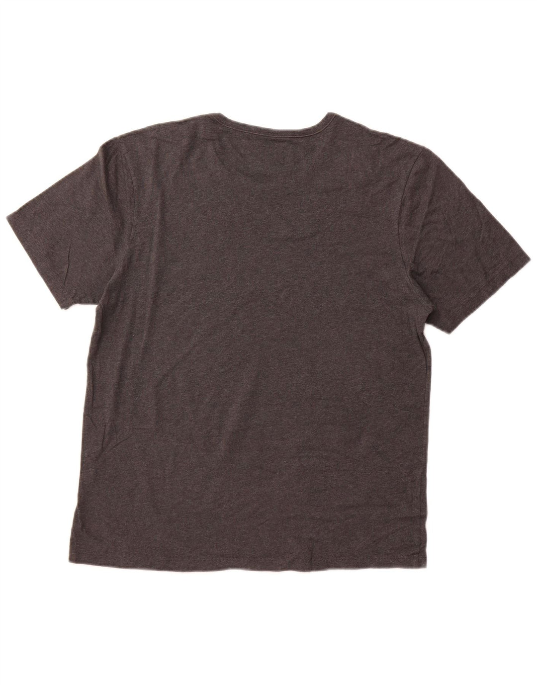 Camiseta feminina HUGO BOSS UK 16 grande algodão cinza