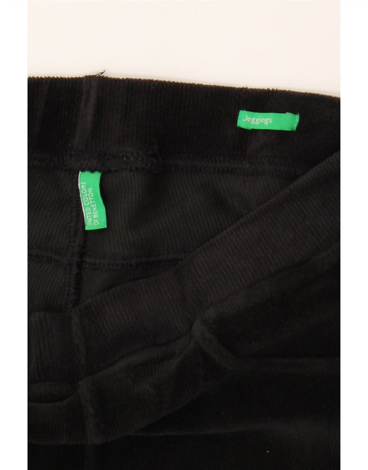 BENETTON Womens Jegging Corduroy Trousers W36 L30 Black Vintage Benetton and Second-Hand Benetton from Messina Hembry 