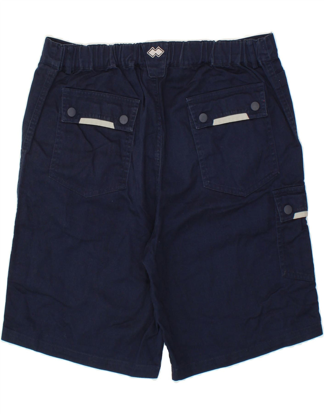 ERREA Mens Cargo Shorts Medium W30 Navy Blue Cotton Vintage Errea and Second-Hand Errea from Messina Hembry 