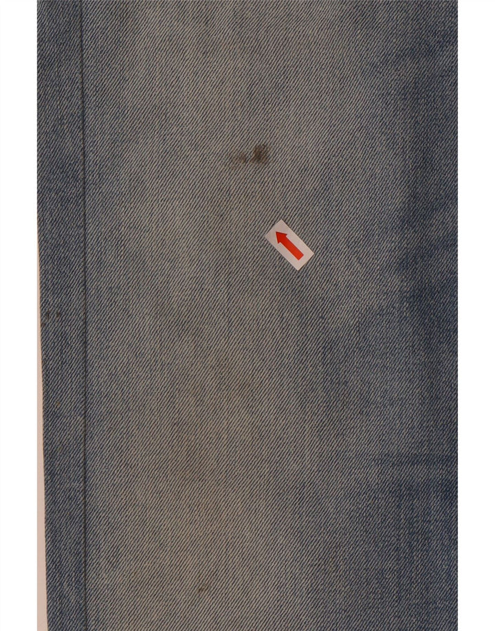 Levi's Masculino 501 Straight Jeans W32 L29 Azul Algodão