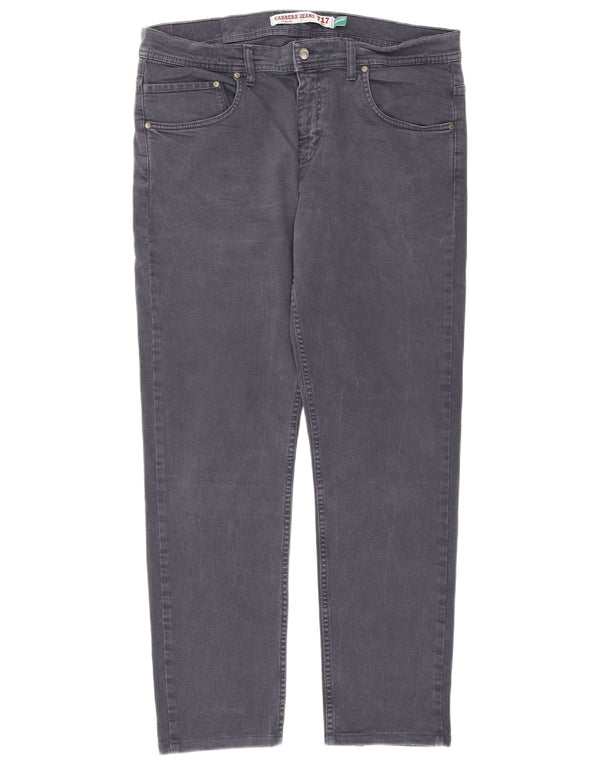 Carrera Masculino 717 Slim Jeans W36 L30 Cinza Algodão