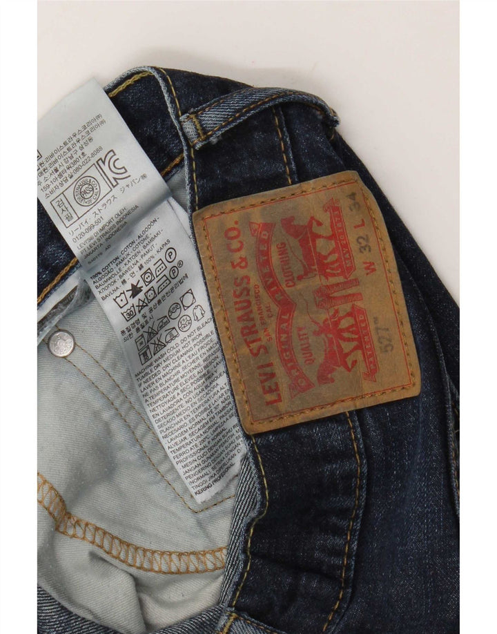 Calça jeans masculina Bootcut Levi's W32 L28 azul algodão