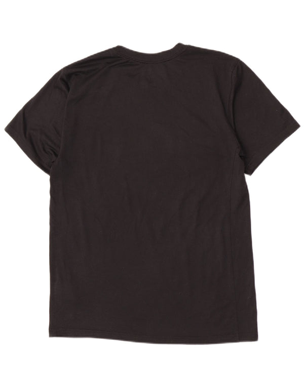 Camiseta Nike Masculina Dri Fit Graphic Top Pequeno Poliéster Preto