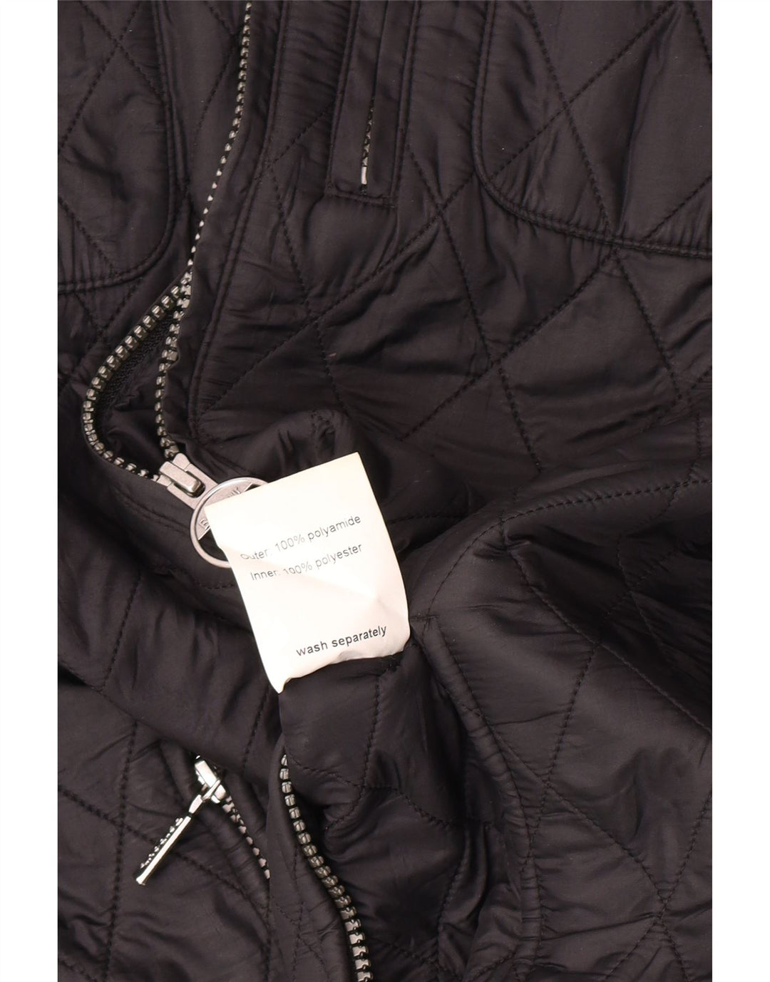 Jaqueta acolchoada feminina Barbour UK 12 poliamida preta média