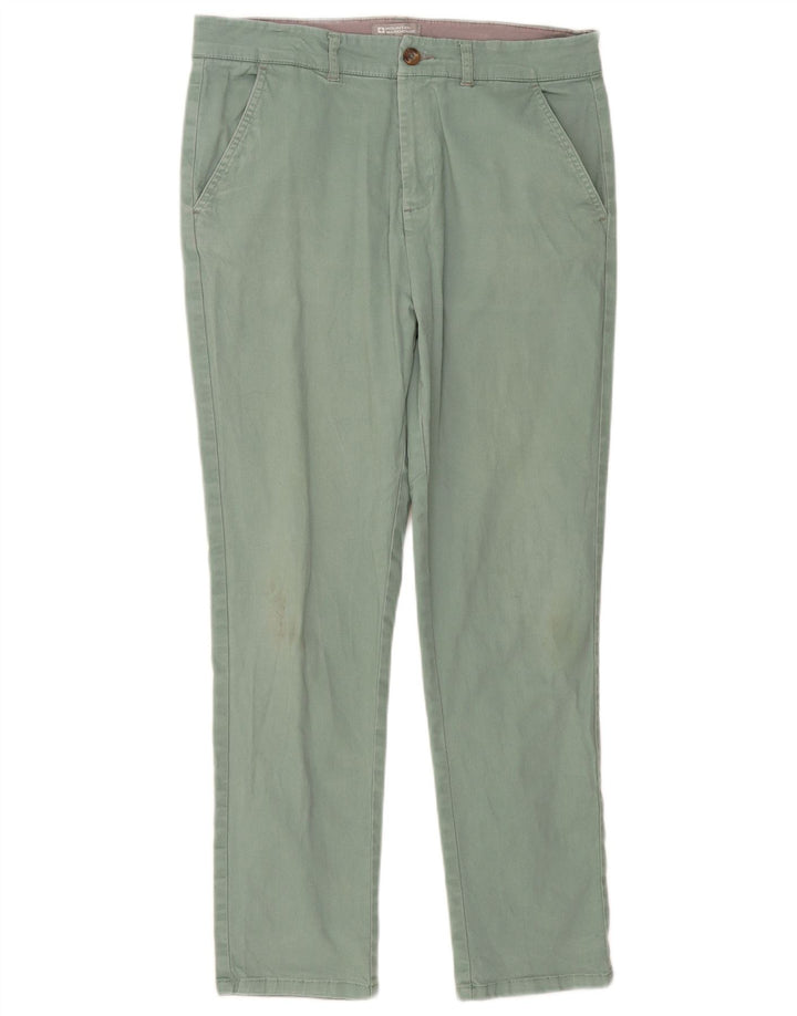 MOUNTAIN WAREHOUSE Calça Chino Masculina Slim W32 L29 Verde