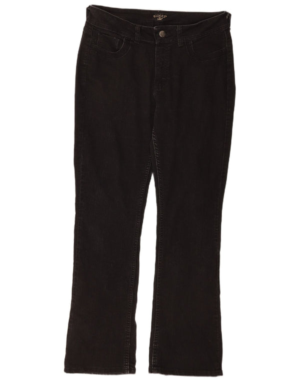 Lee Womens Riders Bootcut Jeans US 12 Grande W32 L21 Algodão Preto
