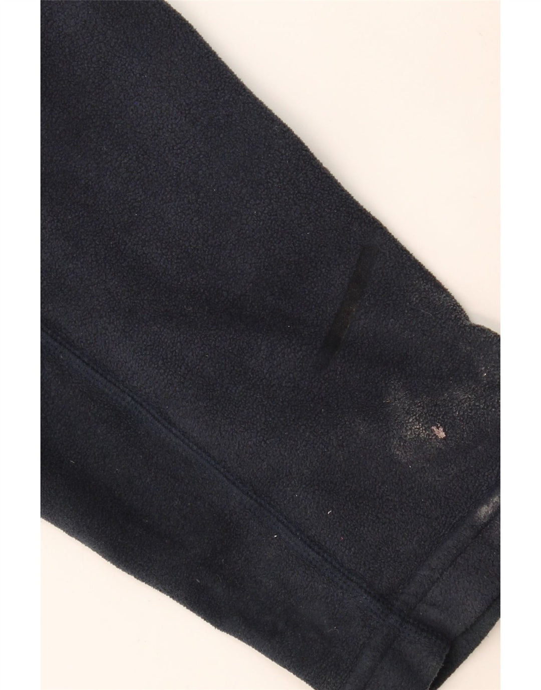 Suéter de lã masculino BERGHAUS com zíper e gola grande poliéster azul marinho