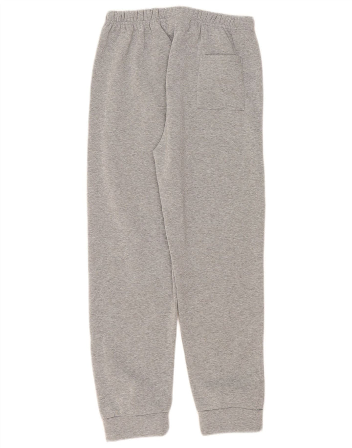 Calça de treino feminina Kappa Joggers UK 14 grande cinza poliéster