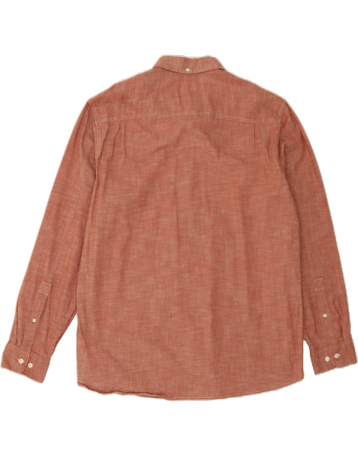L.L.BEAN Mens Traditional Fit Shirt Large Pink Cotton Vintage L.L.Bean and Second-Hand L.L.Bean from Messina Hembry 