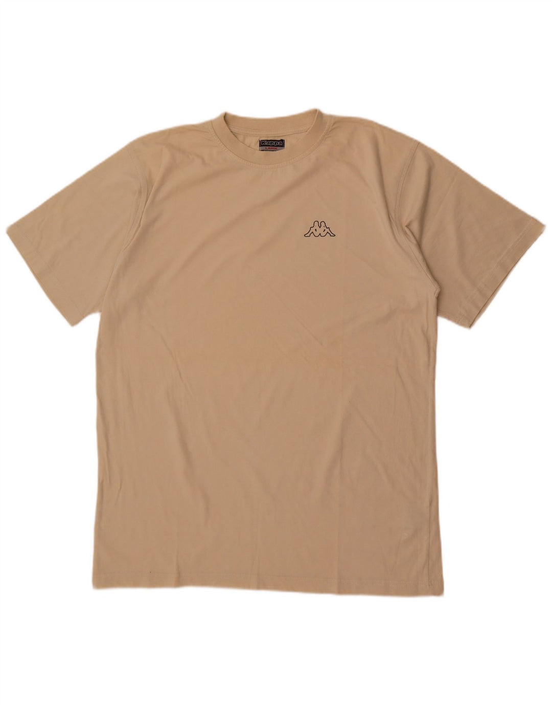Camiseta masculina Kappa Top grande algodão bege