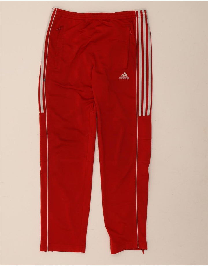 Calças de treino Adidas meninos 13-14 anos vermelho