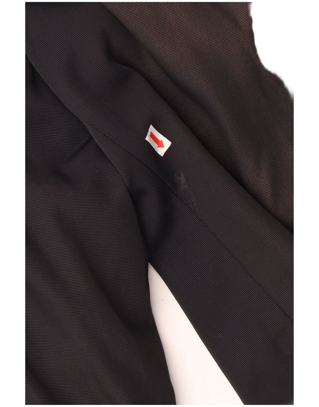 Sobretudo masculino BURBERRY UK 40 grande preto poliamida clássico