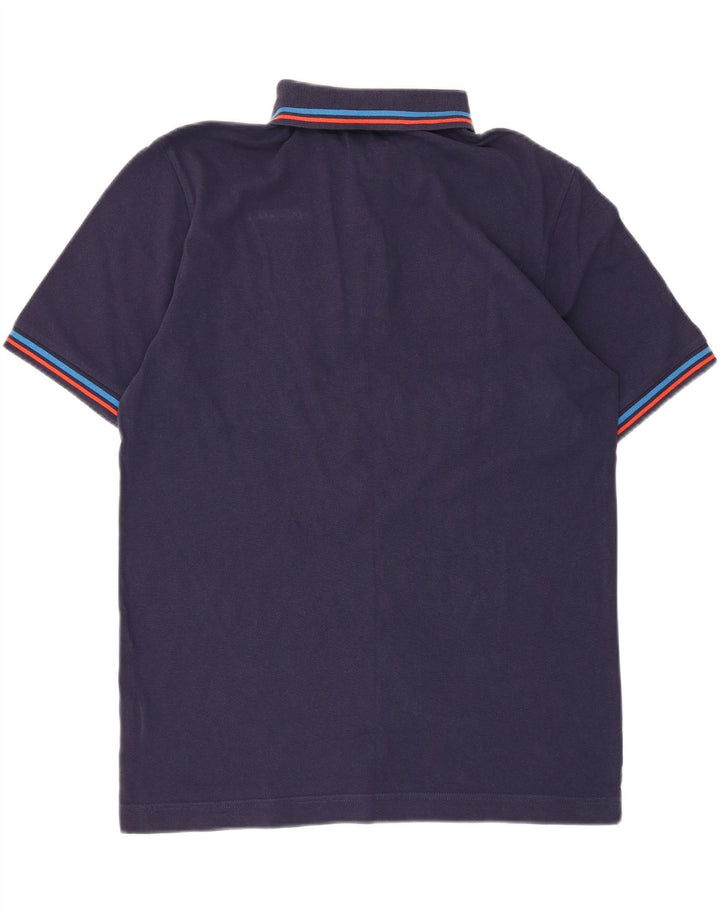 Camisa polo masculina Kappa grande algodão azul marinho