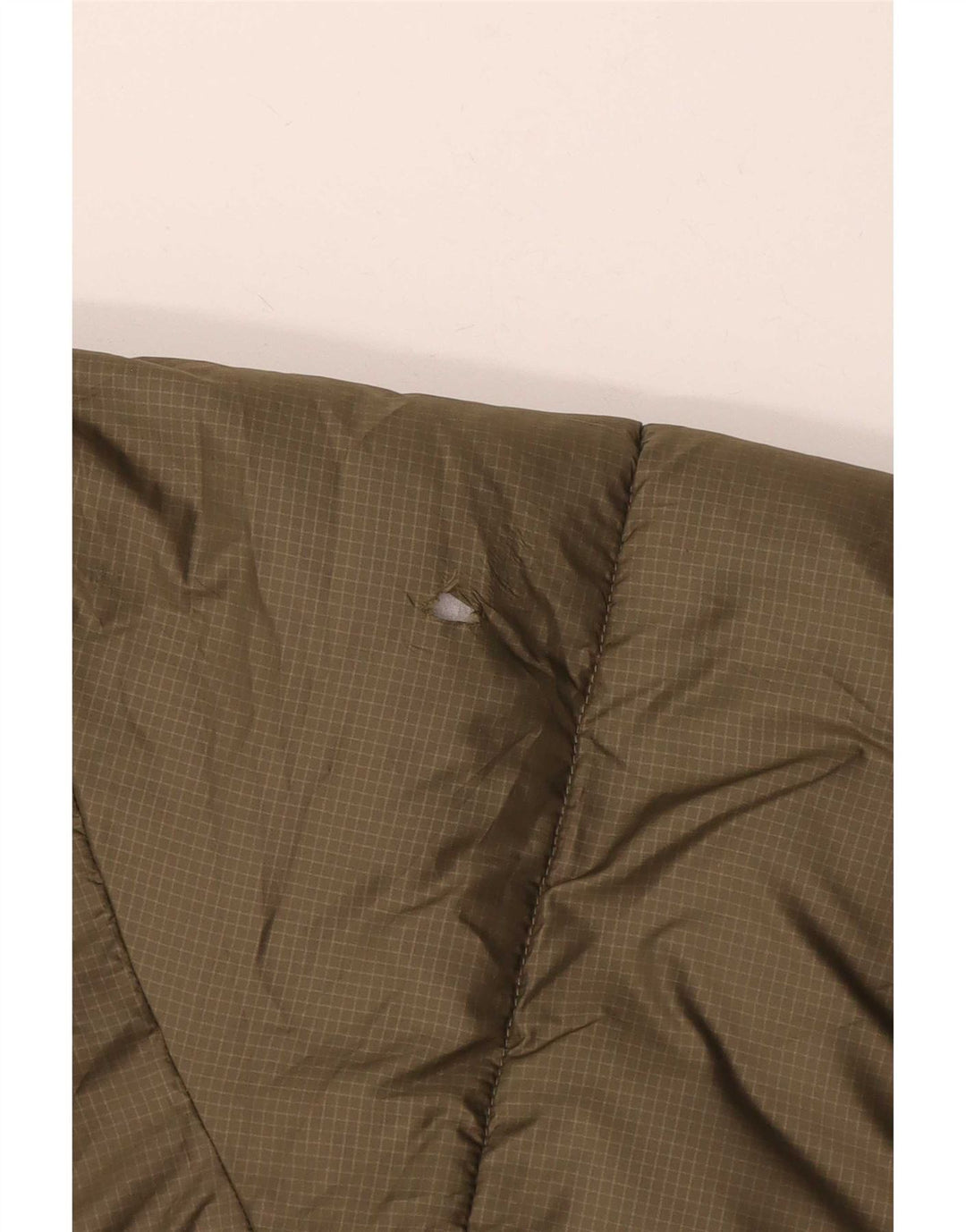 Jaqueta acolchoada masculina Columbia UK 40 poliéster verde grande