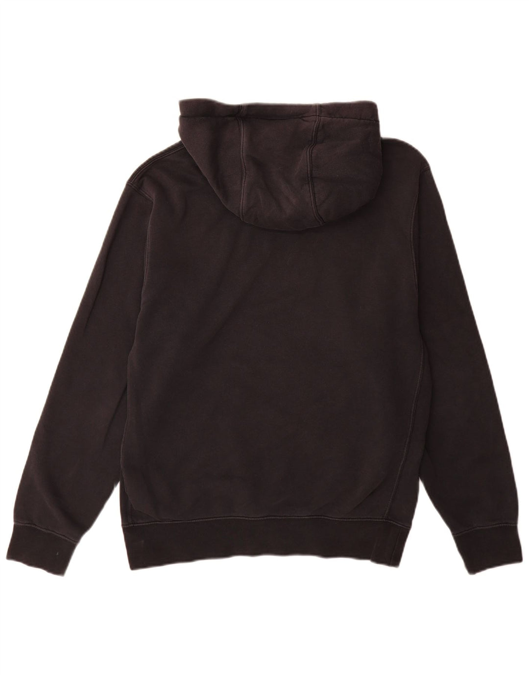 Jumper com capuz gráfico masculino Nike pequeno algodão preto