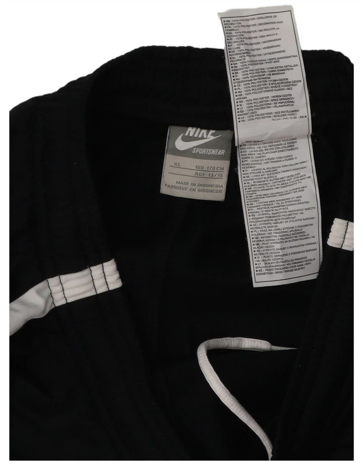 Calças de treino Nike Boys 13-14 anos XL preto poliéster