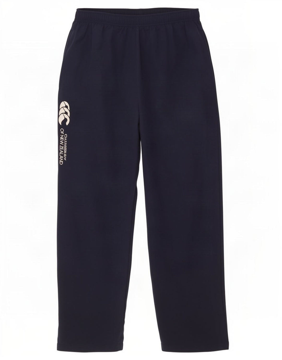 Calça de treino masculina Canterbury com estampa gráfica azul marinho médio poliéster