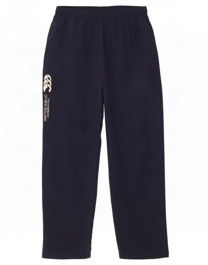 Calça de treino masculina Canterbury com estampa gráfica azul marinho médio poliéster