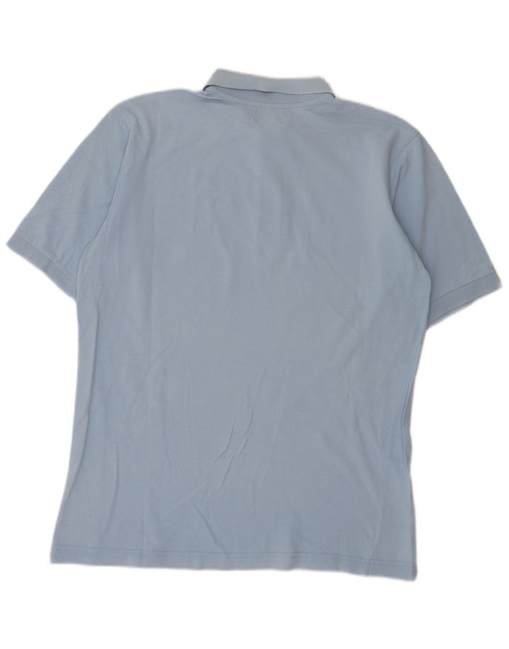 Camisa polo masculina KAPPA algodão azul médio