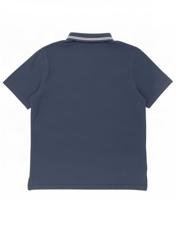 Camisa polo masculina Adidas média azul marinho